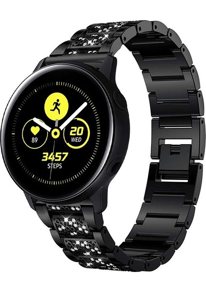 Samsung Galaxy Watch Active2 Siyah Için Ste Kayış (Yurt Dışından) fiyatları