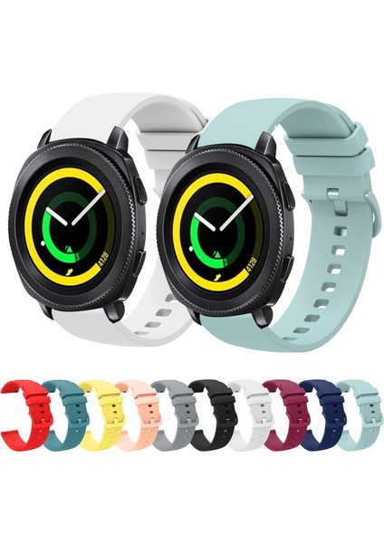 Samsung Gear Sport Çam Yeşili Için Silikon Saat Bandı (Yurt Dışından) fırsatları