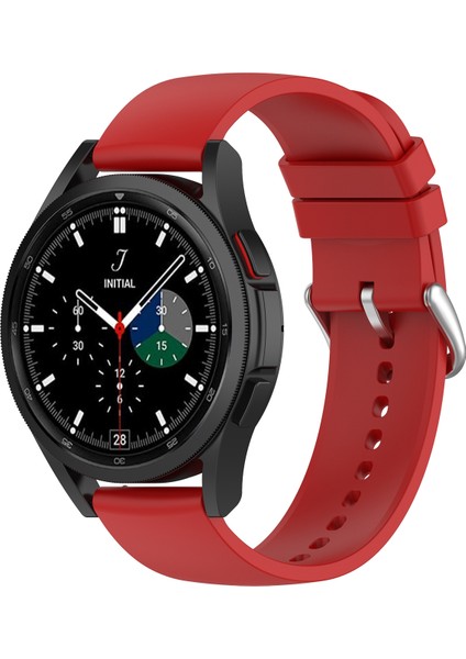 Samsung Galaxy Watch 5 44MM Kırmızı Için Silikon Watch Band (Yurt Dışından)