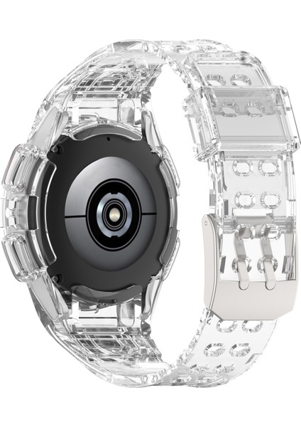 Samsung Galaxy Watch5 40MM Şeffaf Beyaz Için Silikon Watch Band (Yurt Dışından) fırsatları