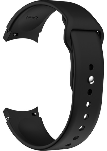 Samsung Galaxy Watch4 40&44MM Silikon Kordonlu Saat Siyah (Yurt Dışından)