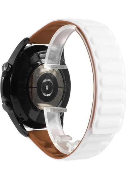 Samsung Galaxy Watch 3 41MM Silikon Kordonlu Saat Beyaz (Yurt Dışından)