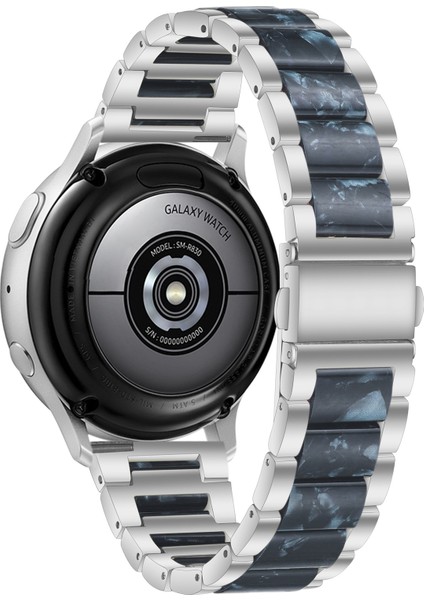 Galaxy Watch 4 Clic 42 / 46MM Gümüş Mavi Için Metal Watch Band (Yurt Dışından) fırsatları