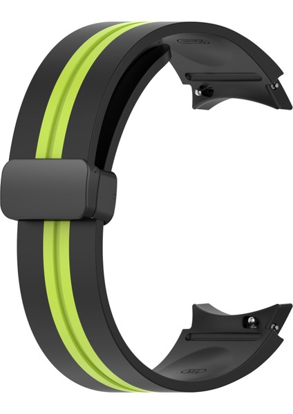 Samsung Galaxy Watch5 Pro Siyah Limon Yeşili Için Silikon Saat Bandı (Yurt Dışından) fiyatları