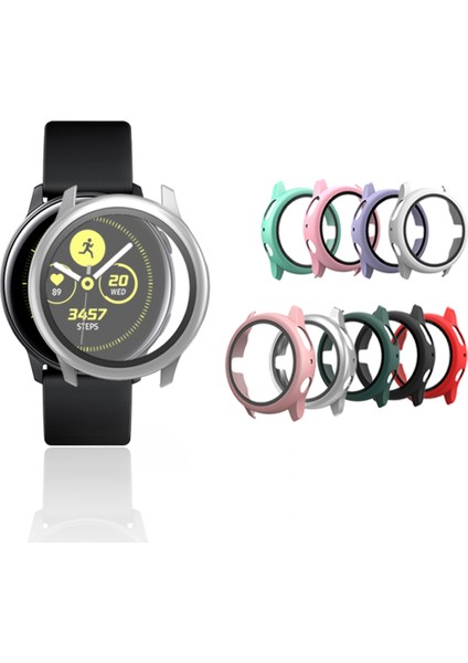 Samsung Galaxy Watch Active 2 44MM Mint Yeşili Için Gl Filmli Kılıf (Yurt Dışından)