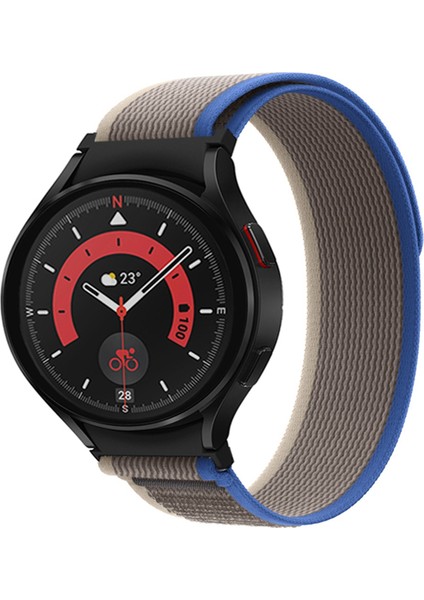 Samsung Galaxy Watch 5 Pro Için Naylon Watch Band Mavi (Yurt Dışından)