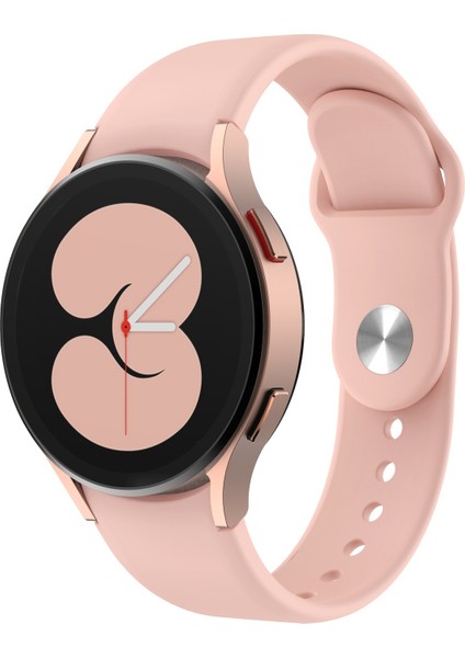 Samsung Galaxy Watch4 40&44MM Silikon Kordonlu Saat Kum Pembesi (Yurt Dışından) modelleri