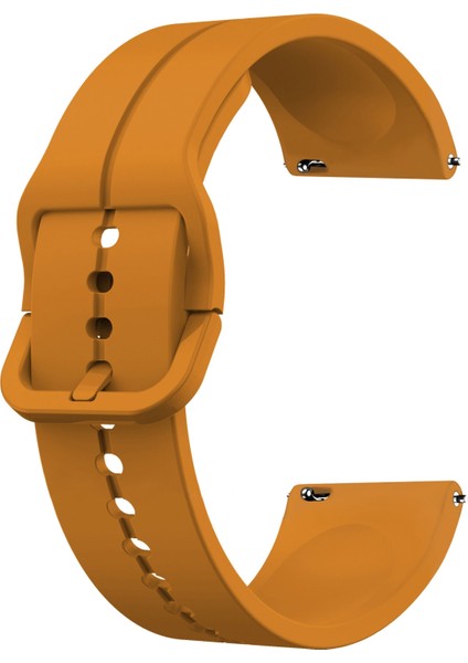 Samsung Galaxy Watch5 40MM Amber Sarı Için Silikon Saat Bandı (Yurt Dışından) fiyatları