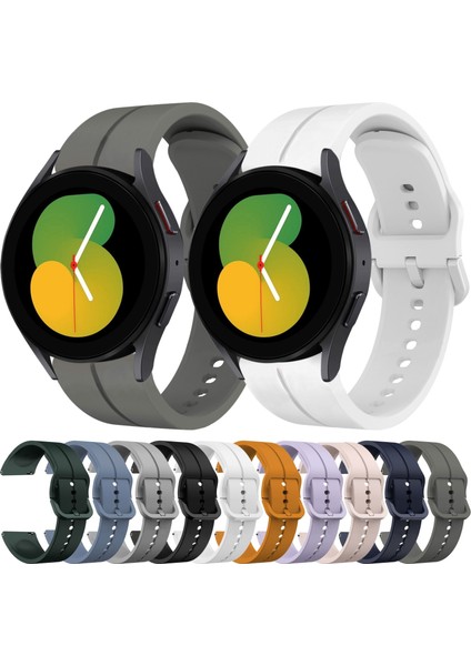 Samsung Galaxy Watch5 40MM Amber Sarı Için Silikon Saat Bandı (Yurt Dışından) fırsatları