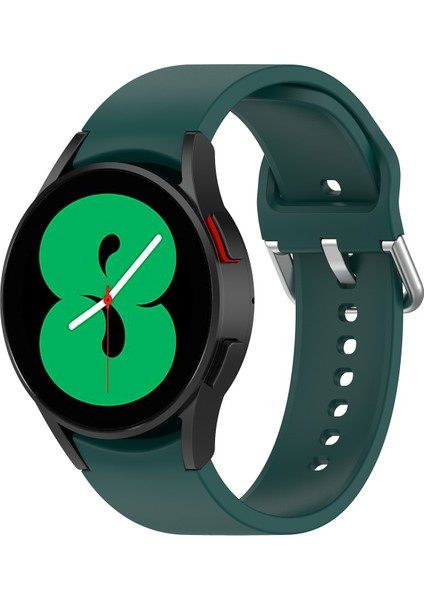 Samsung Galaxy Watch 5 44MM Koyu Yeşil Için Silikon Watch Band (Yurt Dışından)