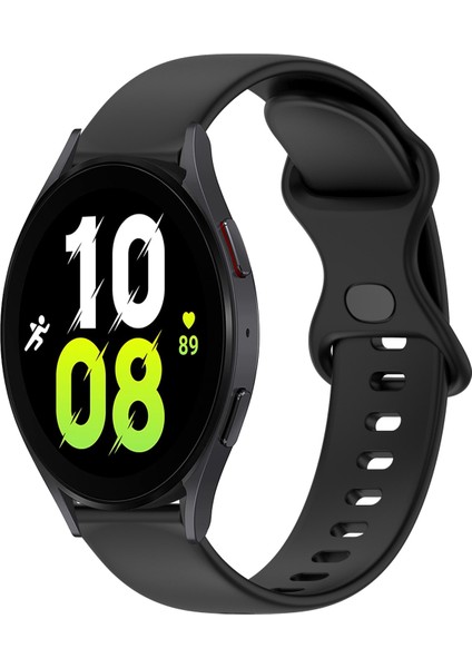 Samsung Galaxy Watch5 40MM Siyah Için Silikon Saat Bandı (Yurt Dışından)