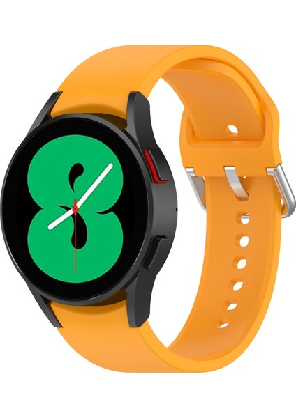 Samsung Galaxy Watch 5 40MM Sarı Için Silikon Watch Band (Yurt Dışından)