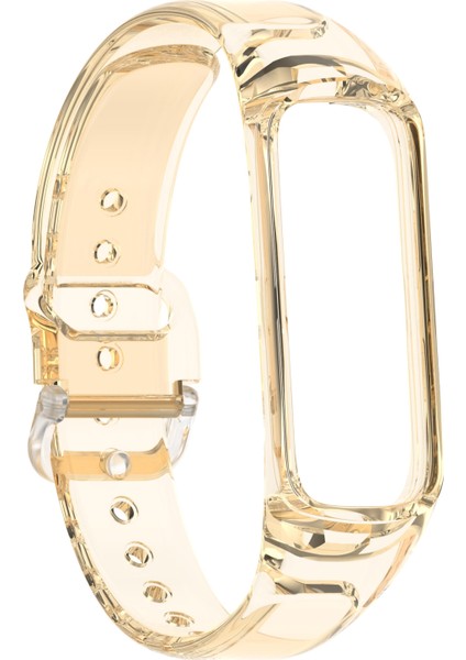 Samsung Galaxy Fit 2 SM-R220 Sarı Için Tpu Watch Band (Yurt Dışından)