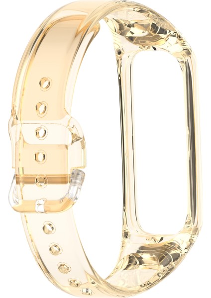Samsung Galaxy Fit 2 SM-R220 Sarı Için Tpu Watch Band (Yurt Dışından)