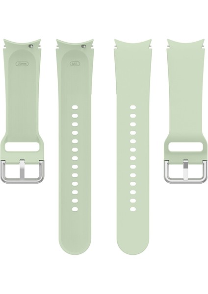 Samsung Galaxy Watch 5 40MM Açık Yeşil Için Silikon Watch Band (Yurt Dışından)