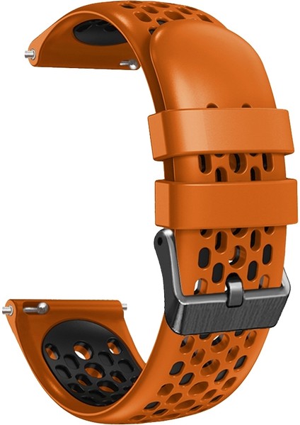 Samsung Galaxy Watch 46MM Turuncu+Siyah Için Silikon Watch Band (Yurt Dışından) fiyatları