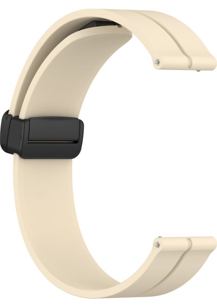 Samsung Galaxy Watch4 44MM Bej Için Silikon Saat Bandı (Yurt Dışından) fiyatları