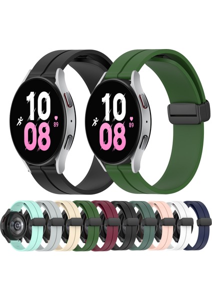Samsung Galaxy Watch4 44MM Bej Için Silikon Saat Bandı (Yurt Dışından) fırsatları