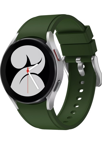 Samsung Galaxy Watch4 Için Silikon Kayış 40MM Ordu Yeşili (Yurt Dışından) fırsatları