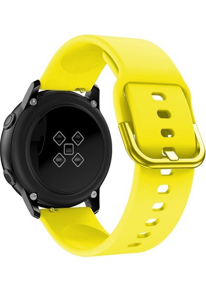 Galaxy Watch Active Sarı Için Ektropik Kaplama Tokalı Bilek Kayışı (Yurt Dışından) modelleri