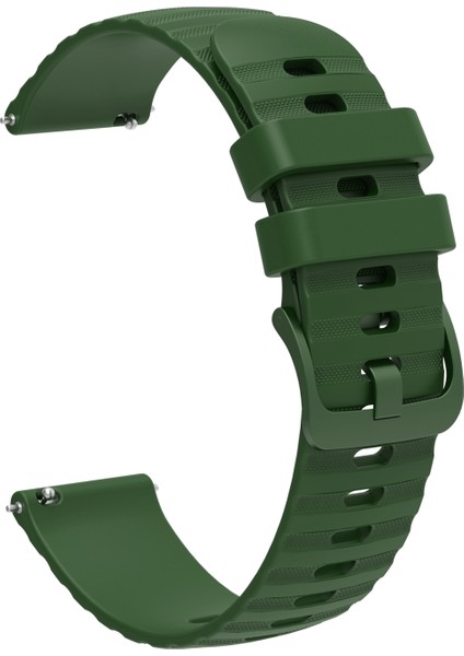 Samsung Galaxy Gear S2 Clic Ordu Yeşili Silikon Kayış (Yurt Dışından) modelleri