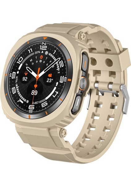 Samsung Galaxy Watch Ultra 47MM Sandy Gold Için Tpu Kayış (Yurt Dışından)