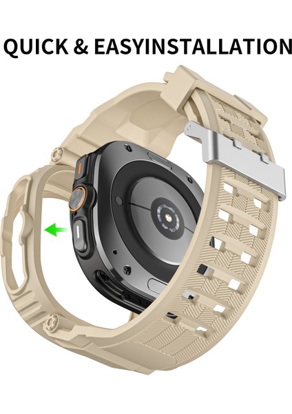 Samsung Galaxy Watch Ultra 47MM Sandy Gold Için Tpu Kayış (Yurt Dışından) fırsatları