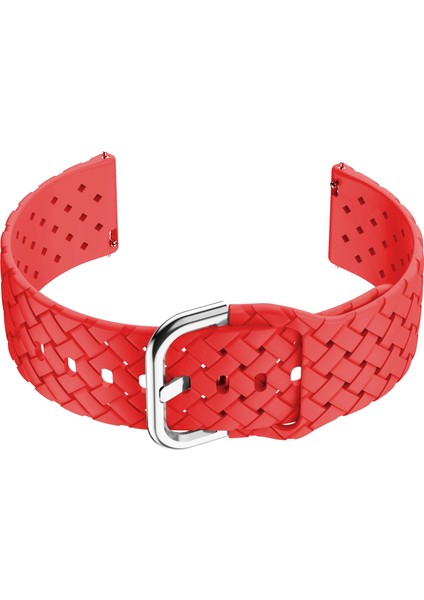 Samsung Galaxy Watch4 40/44MM Kırmızı Silikon Kayış (Yurt Dışından) fırsatları