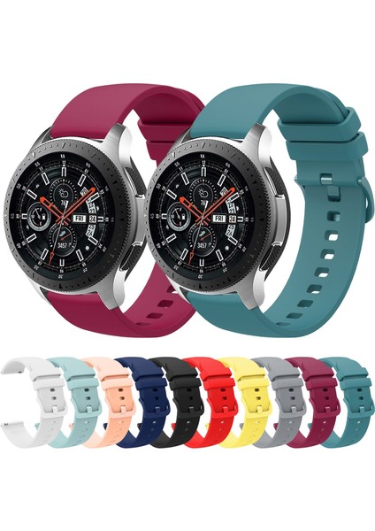 Samsung Galaxy Watch 46MM Siyah Için Silikon Watch Band (Yurt Dışından) fırsatları