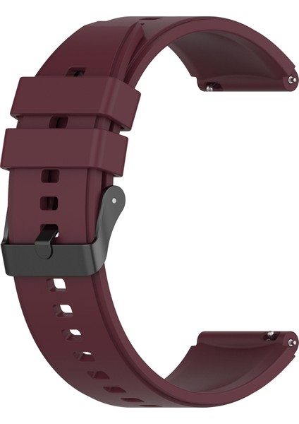 Samsung Galaxy Watch 5 Pro 45MM Şarap Kırmızısı Için Silikon Watch Band (Yurt Dışından) fiyatları