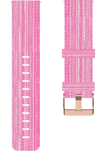 Samsung Galaxy Watch 4 40MM Pembe Için Naylon Dokuma Watch Band (Yurt Dışından)