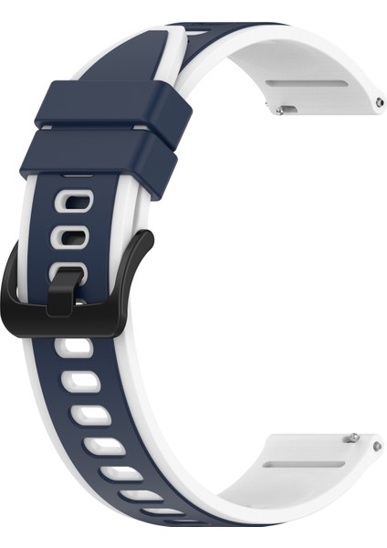 Samsung Galaxy Watch Active2 44MM Gece Mavisi + Beyaz Için Silikon Watch Band (Yurt Dışından) fiyatları