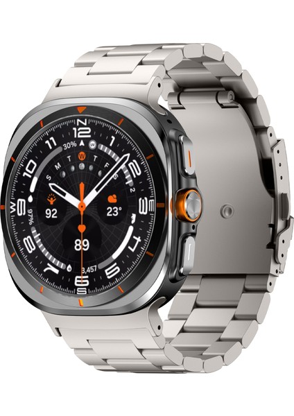 Samsung Galaxy Watch Ultra 47MM Metal Watch Band Titanyum Rengi Için (Yurt Dışından)
