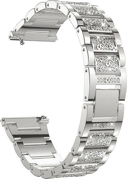 Samsung Galaxy Watch Active2 Gümüş Için Ste Kayış (Yurt Dışından)