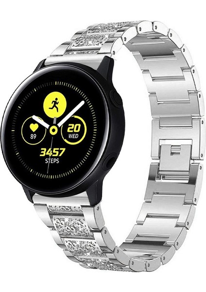 Samsung Galaxy Watch Active2 Gümüş Için Ste Kayış (Yurt Dışından) fiyatları