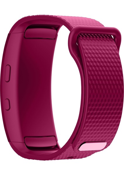 Samsung Gear Fit2 Pro Silikon Kordonlu Saat Mor (Yurt Dışından) fiyatları