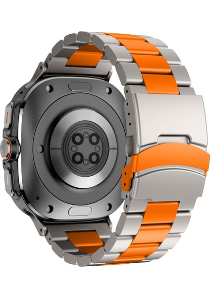 Samsung Galaxy Watch Ultra 47MM Metal Saat Kordonu Titanyum Turuncu (Yurt Dışından) fiyatları