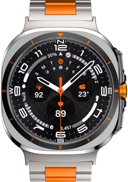 Samsung Galaxy Watch Ultra 47MM Metal Saat Kordonu Titanyum Turuncu (Yurt Dışından) modelleri