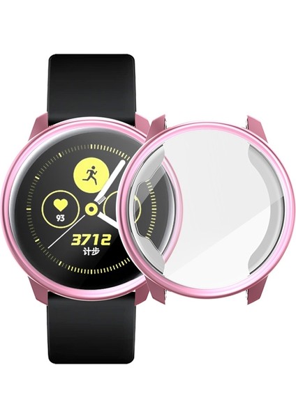 Samsung Active Watch Tam Kapsama Tpu Koruyucu Kılıf Pembe Için (Yurt Dışından)
