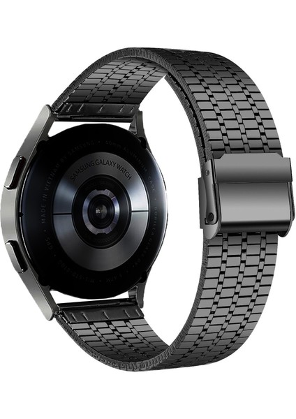 Paslanmaz Çelik Saat Kordonu Siyah (Yurt Dışından)