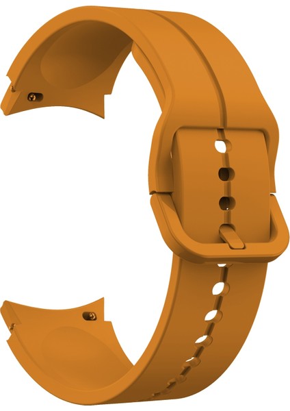 Samsung Galaxy Watch 5 Pro 45MM Sarı Için Silikon Watch Band (Yurt Dışından)