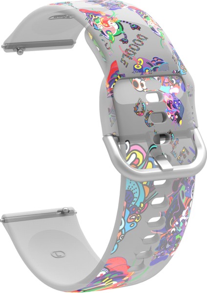 Samsung Galaxy Watch4 20MM 10 Için Silikon Saat Bandı (Yurt Dışından)