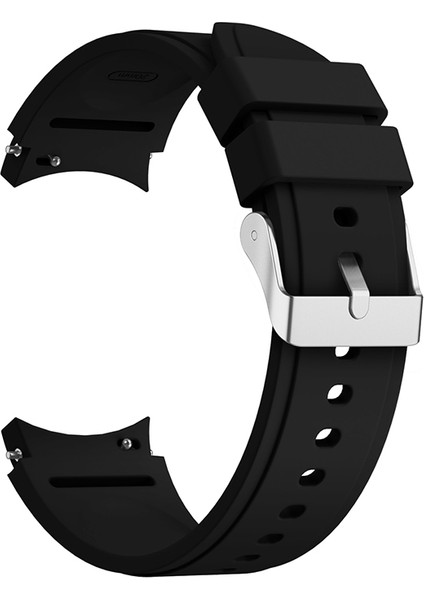 Samsung Galaxy Watch4 Classic 46MM Siyah Için Silikon Kayış (Yurt Dışından)