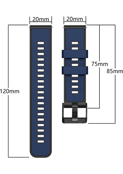 Silikon Watch Band Için Samsung Galaxy Watch 5 40MM / 44MM Şarap Kırmızı Siyah (Yurt Dışından) fırsatları