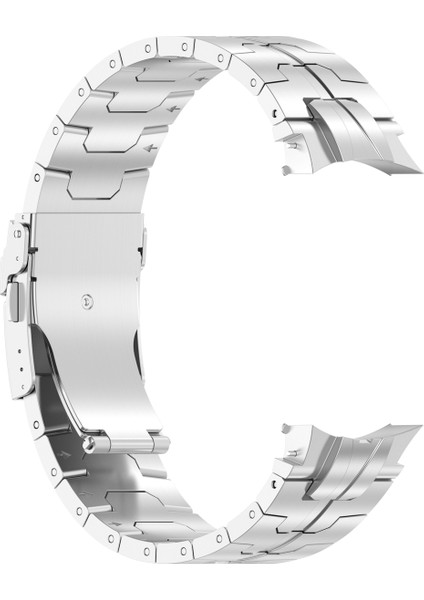 Samsung Galaxy Watch 6/6 Klasik Gümüş Için Düğme Metal Kayış (Yurt Dışından) fırsatları