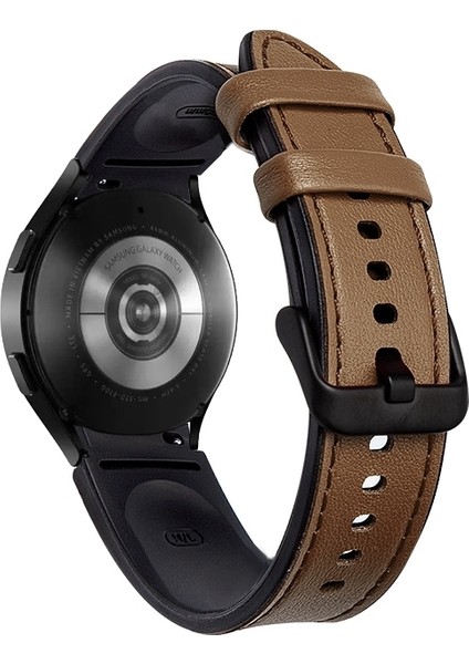 Samsung Galaxy Watch5 Pro 45MM/5 44MM/5 40MM Kahverengi Için Watch Band (Yurt Dışından)