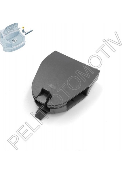 A6 A6Q (2009 – 2018) Bagaj Kapağı Reflektör Tututcusu 8T0860285