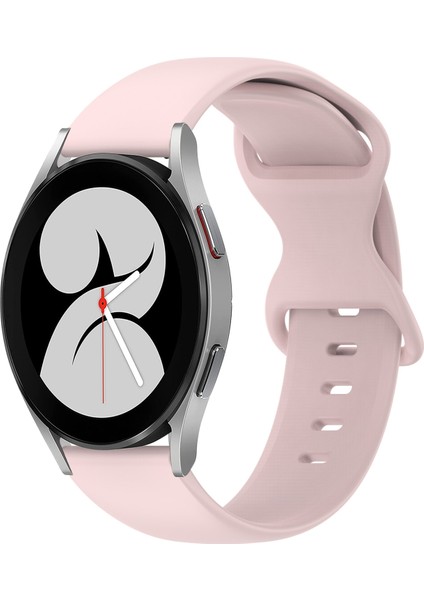 Samsung Galaxy Watch 4 40MM Pembe Için Silikon Watch Band (Yurt Dışından)