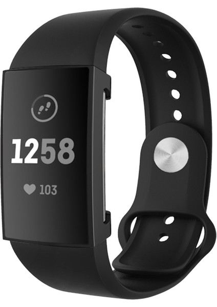 Fitbit Şarjı Için 3/4 Siyah (Yurt Dışından)