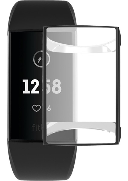 Fitbit Şarjı Için 3/4 Siyah (Yurt Dışından)